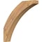 Ekena Millwork 3 1/2"W x 20"D x 20"H Thorton Smooth Knee Brace, Western Red Cedar BRC04X20X20THR00SWR - alternate 1